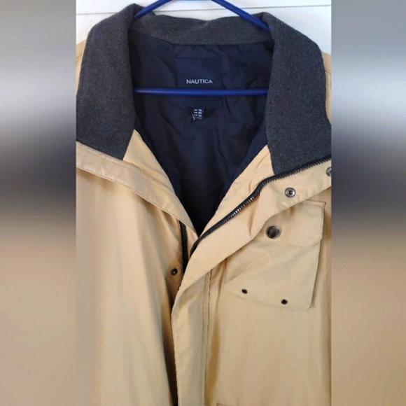 Nautica Sandy Bar Water Resistant Parka Jacket Mens size XXL like new - Picture 7 of 7
